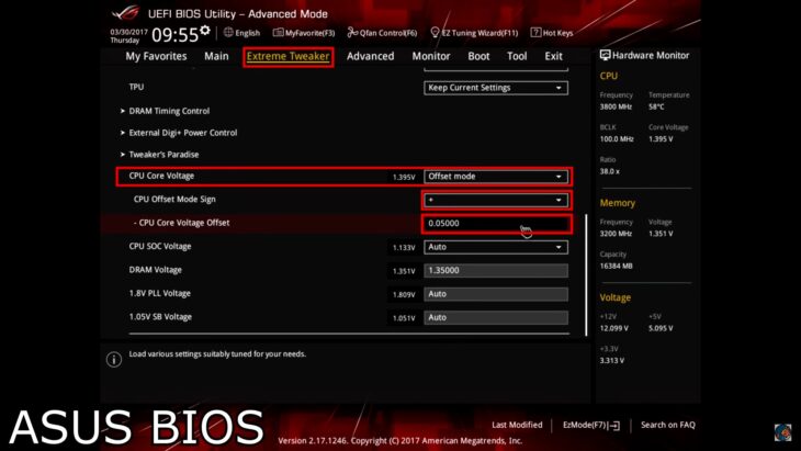 CPU Core Voltage 4