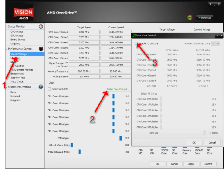 AMD Overdrive