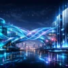 Цифровой мост соединяет кластеры гибкости и производительности, обеспечивая высокоскоростной обмен данными.